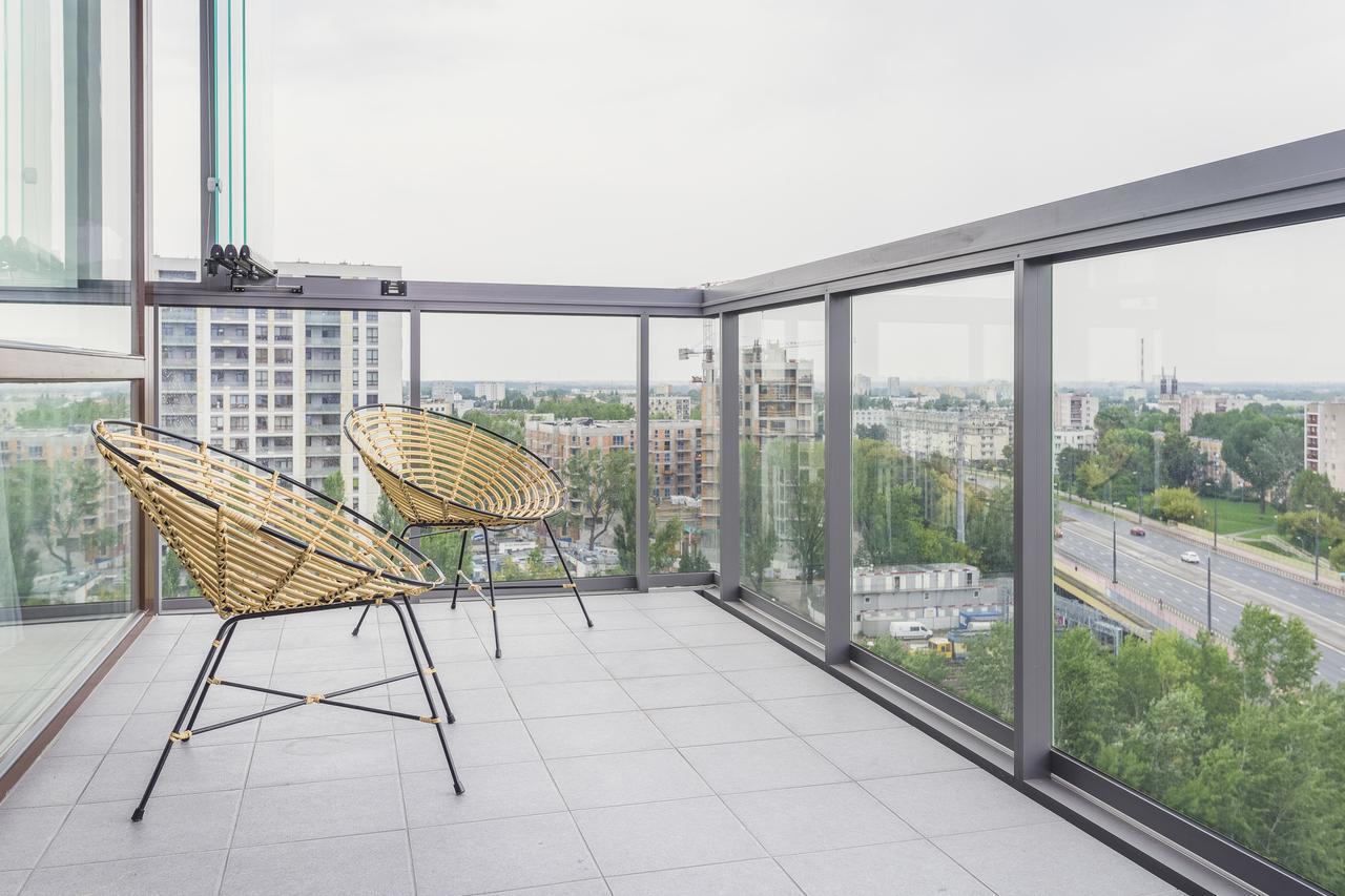 Novis Apartments Panorama View Warsaw Exterior photo