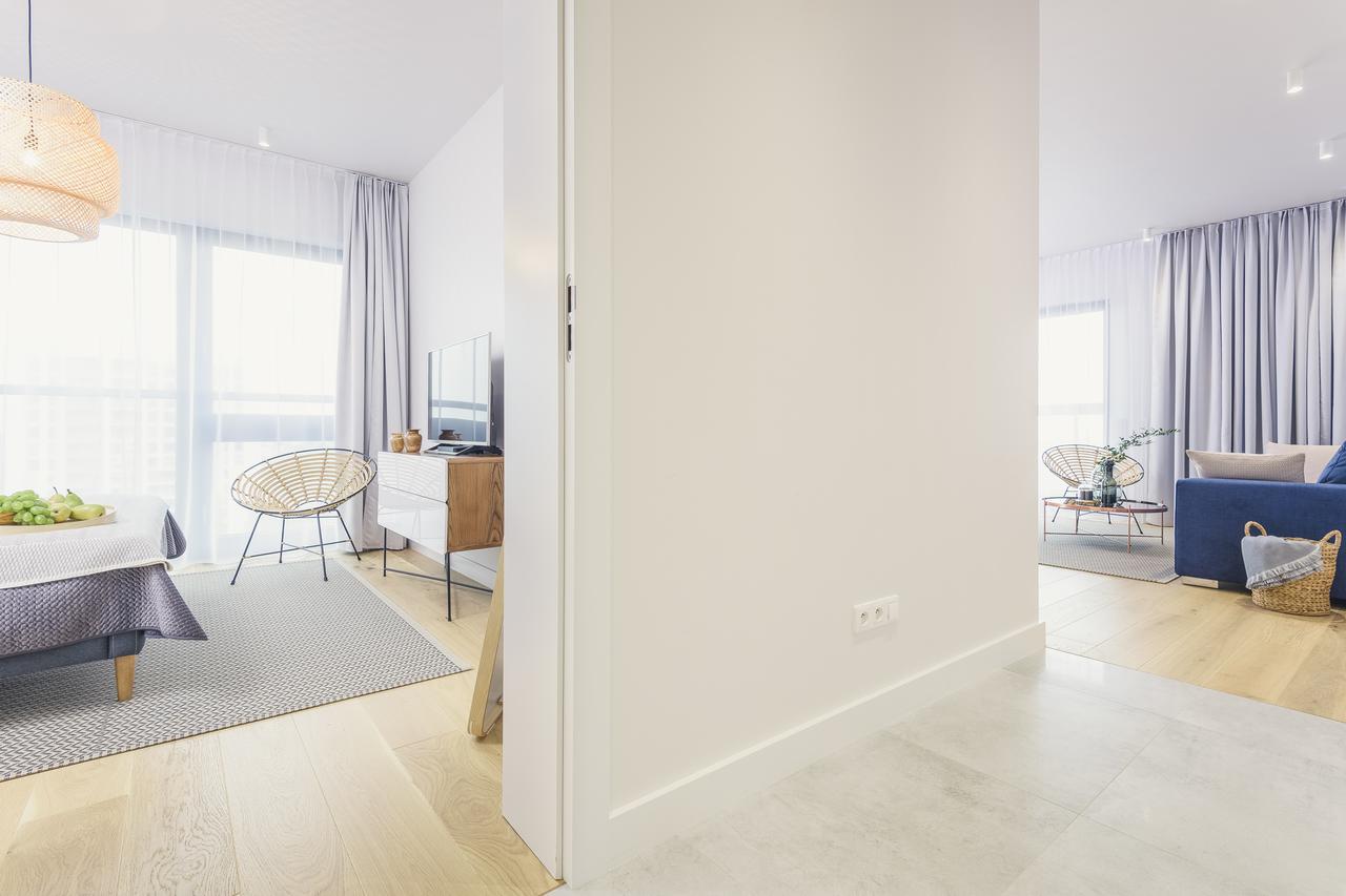 Novis Apartments Panorama View Warsaw Exterior photo