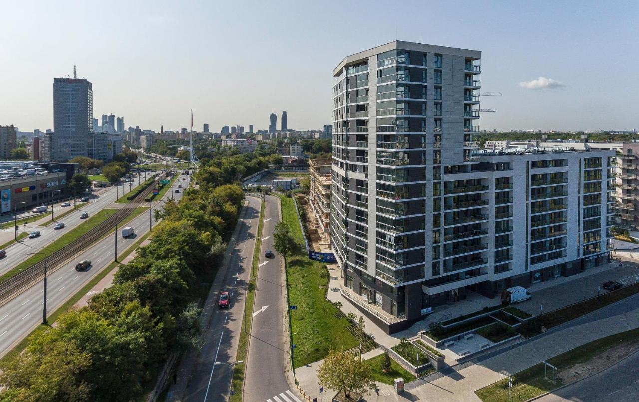 Novis Apartments Panorama View Warsaw Exterior photo